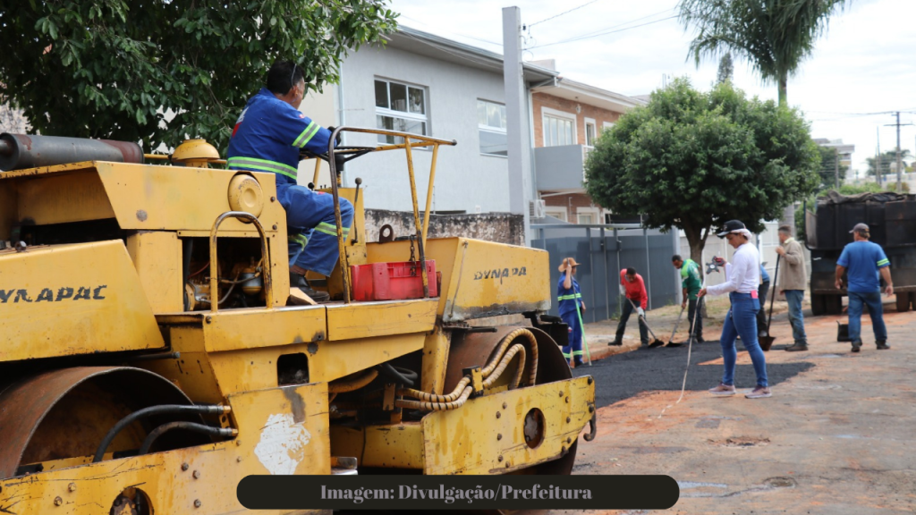 Operação “tapa-buracos” mobiliza 60 trabalhadores pelos bairros de&nbsp;Marília