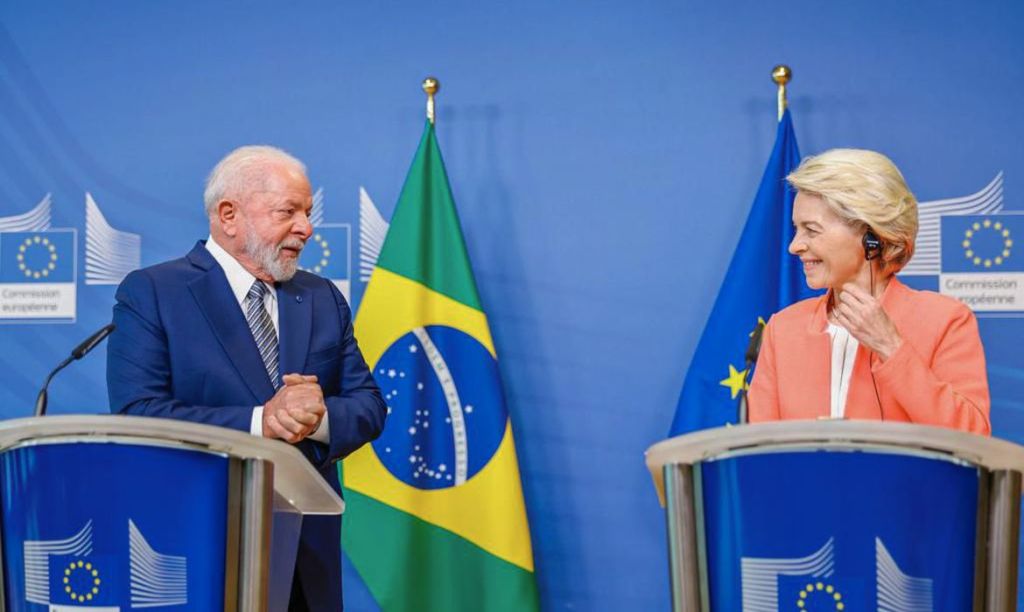 Acordo entre UE e Mercosul pode sair em 2023, diz presidente&nbsp;Lula