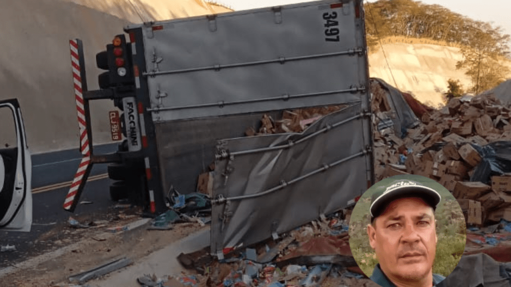 Caminhoneiro de Pompeia acidentado na SP-333 morre após ficar nove dias internado no HC em&nbsp;Marília.