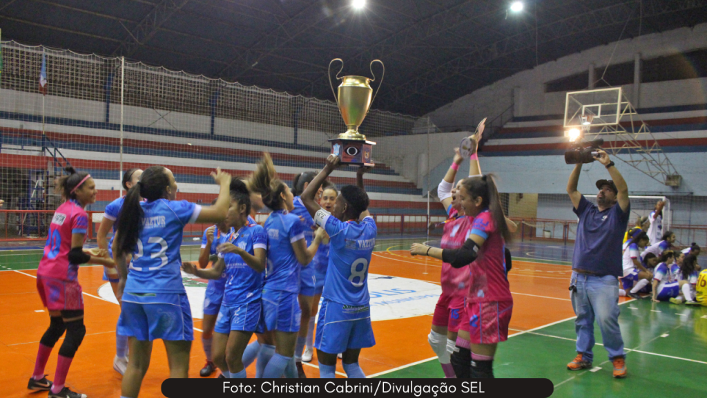 Marília conquista título de campeã da Copa Band de Futsal Feminino&nbsp;2023