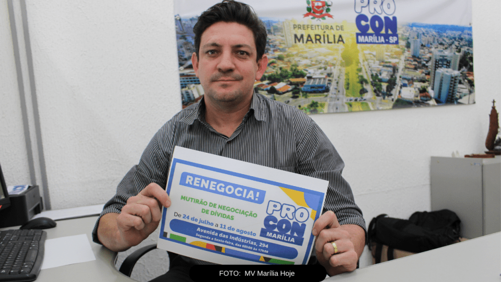 Quase 2 milhões já foram negociados pelo PROCON em&nbsp;Marília