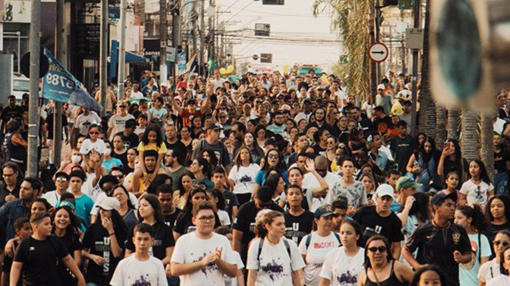 Marcha para Jesus acontece neste sábado 12 de agosto em&nbsp;Marília