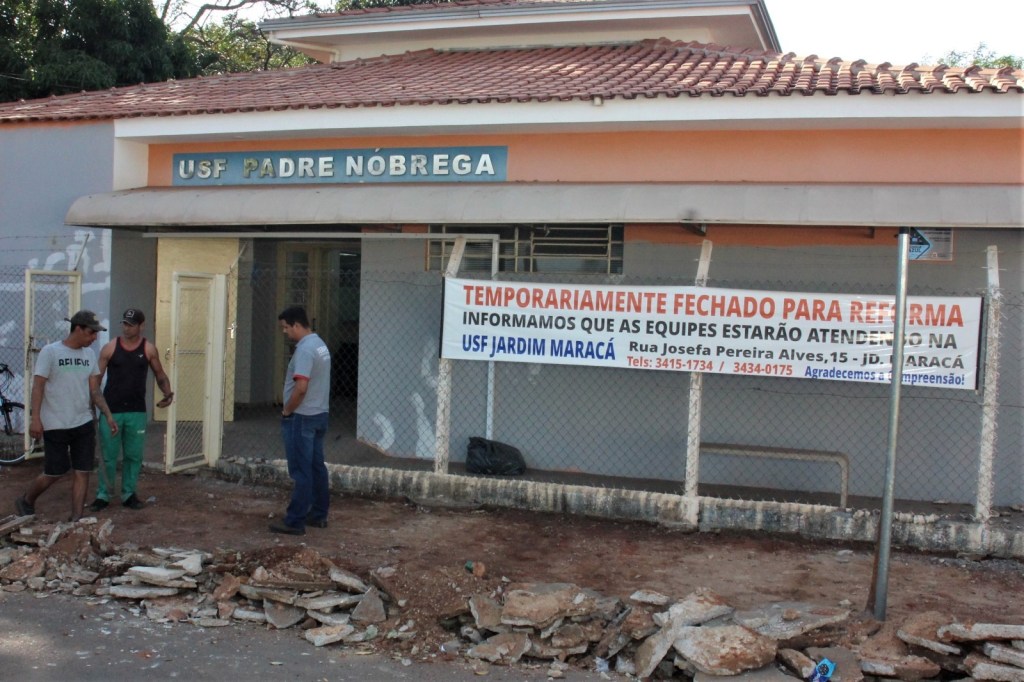 Reformas prediais em USF de Padre Nóbrega deverá ser entregue em vinte&nbsp;dias