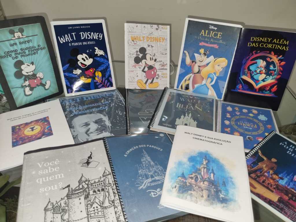Mostra de produção de livros sobre Walt Disney começa nesta quarta-feira(20)na Biblioteca de&nbsp;Marília