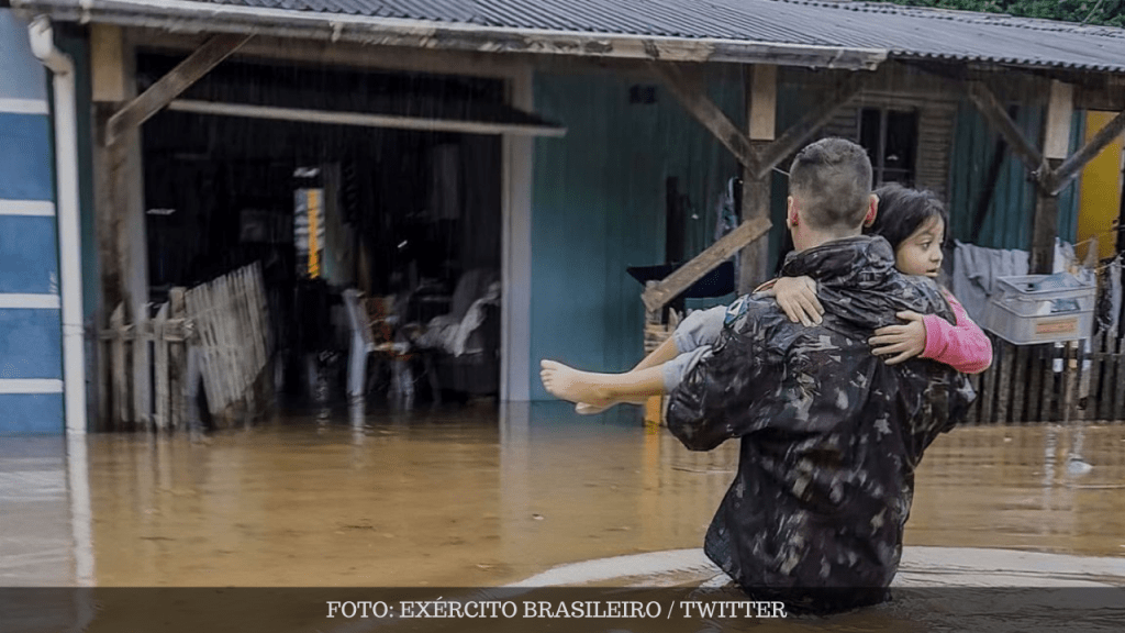 Ciclone provoca quatro mortes no Rio Grande do&nbsp;Sul