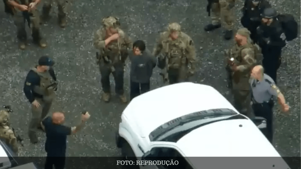 Brasileiro condenado a prisão perpétua nos Estados Unidos é capturado após 14 dias em&nbsp;fuga