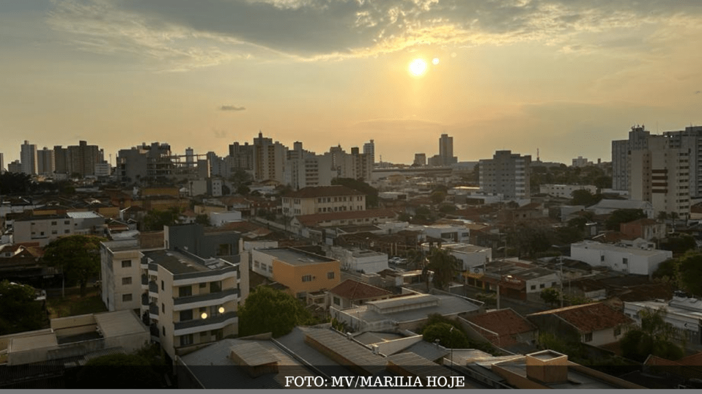 Semana em Marília terá chuva e queda na temperatura mas fechará com até 40° C no&nbsp;sábado(07)