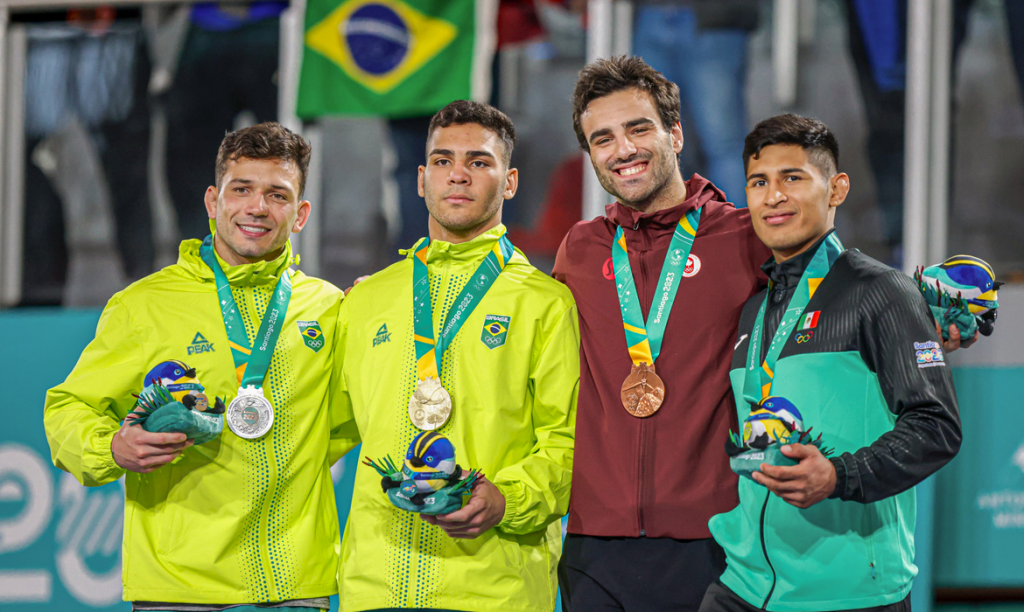 Judô brasileiro garante mais dois ouros e chega a dez medalhas no&nbsp;Pan