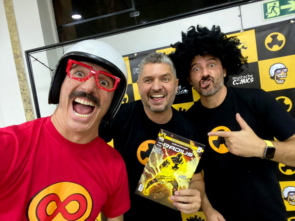 Hoje tem conversa com Tiago de Moraes, quadrinista criador da HQ&nbsp;Radius