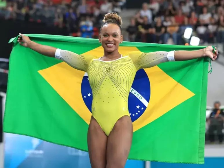 Rebeca Andrade ganha ouro no&nbsp;Pan