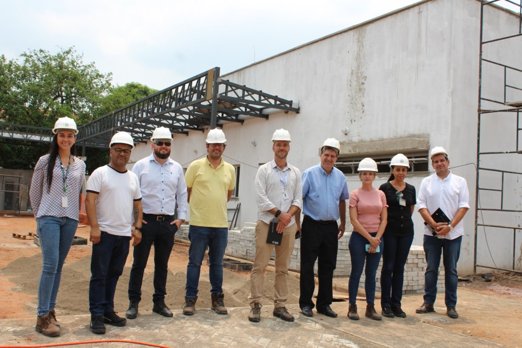 Obras da Radioterapia da Santa Casa de Marília atingem 78% do total e entram na reta&nbsp;final