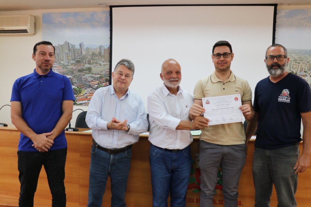 Servidores municipais da Prefeitura e Câmara de Marília concluem treinamento da brigada de&nbsp;incêndio