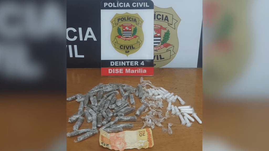 Polícia prende três homens por tráfico de drogas na Zona Norte de&nbsp;Marília