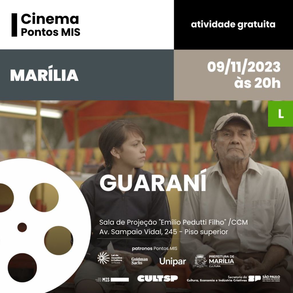 Filme paraguaio “Guarani” destaque no Festival de Gramado de 2016 será exibido em Marília nesta quinta-feira(09)