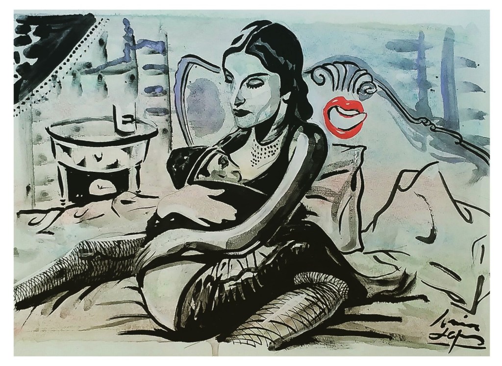 ‘Cenas de Cinema’ mostra do artista plástico Júnior Lopes revive momentos inesquecíveis durante Festival de&nbsp;Marília