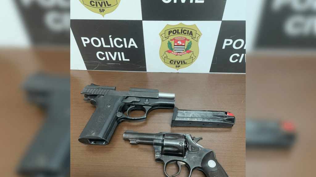 Jovem é Morto com 12 tiros na Região e Polícia Apreende as Armas Utilizadas no&nbsp;Crime