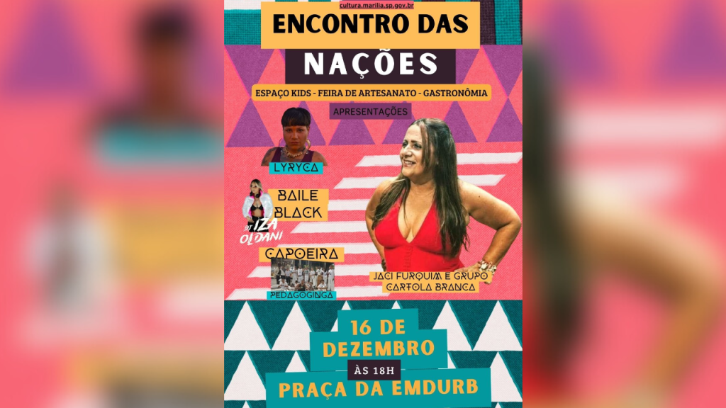Conselho Municipal da Igualdade Racial promove ‘Encontro das Nações’ no próximo sábado&nbsp;(16)