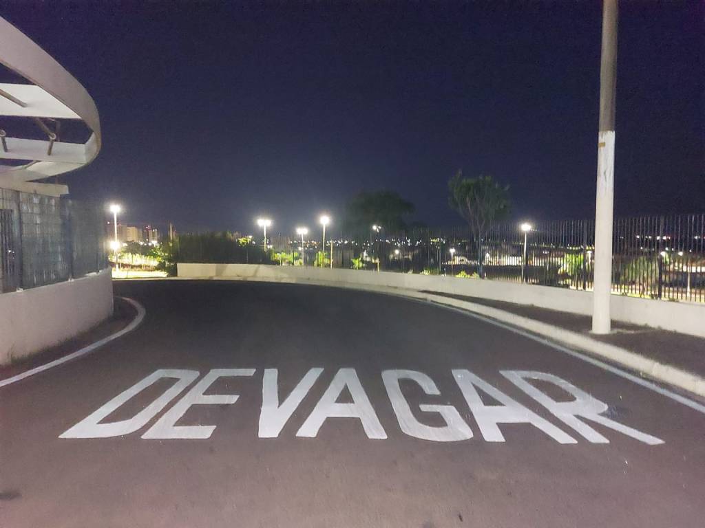 Emdurb realiza serviços de revitalização na sinalização da estação rodoviária de&nbsp;Marília