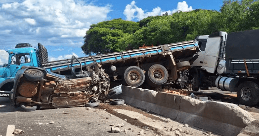 Grave Acidente em Rodovia da Região Deixa Cinco Pessoas&nbsp;Feridas