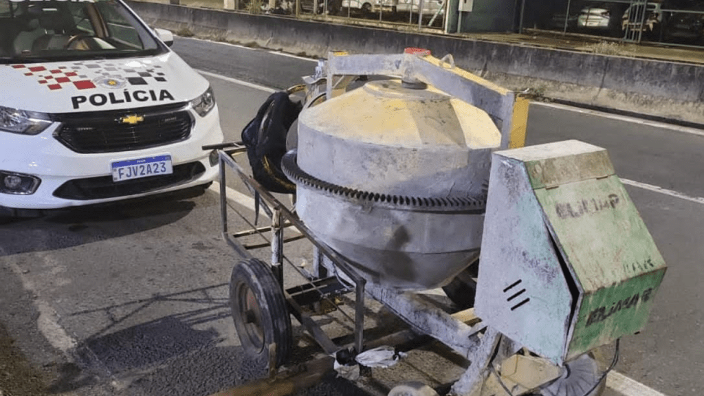 Homem de 28 anos é Preso após Furtar Betoneira em Obra na Zona Leste de&nbsp;Marília