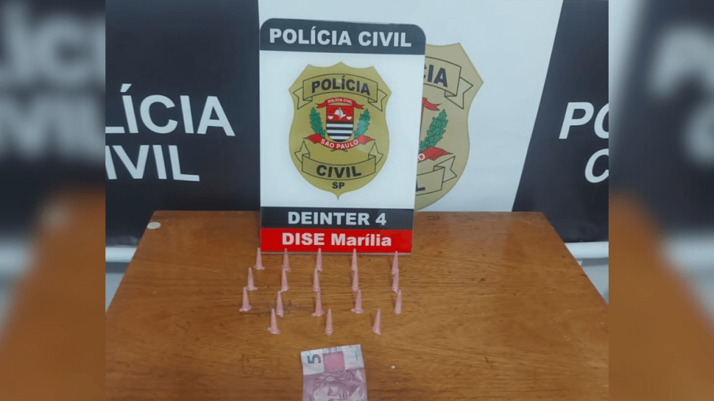 Dise Prende Suspeito por Tráfico de Drogas em&nbsp;Marília