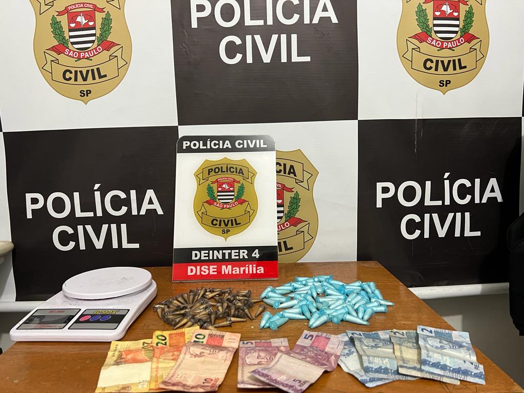 Operação Policial Desmantela Ponto de Venda de Drogas na Zona Norte de&nbsp;Marília