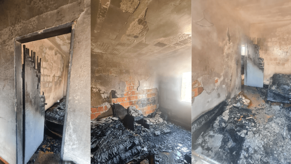 Mulher solicita medidas protetivas após companheiro colocar fogo na casa em&nbsp;Marília