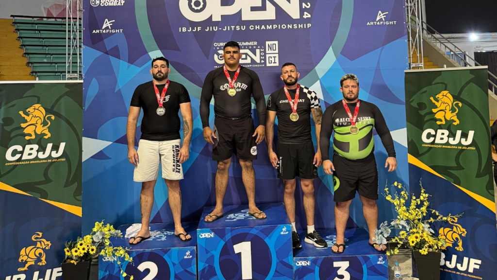 Professor de Jiu-Jitsu da Bluefit Marília é campeão no Curitiba Summer International Open&nbsp;IBJJF