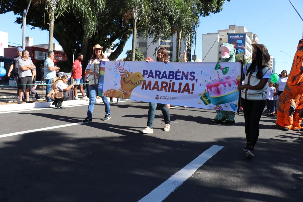 Feriado prolongado do 95ºaniversário de Marília, terá ato cívico, desfile e Virada&nbsp;Cultural
