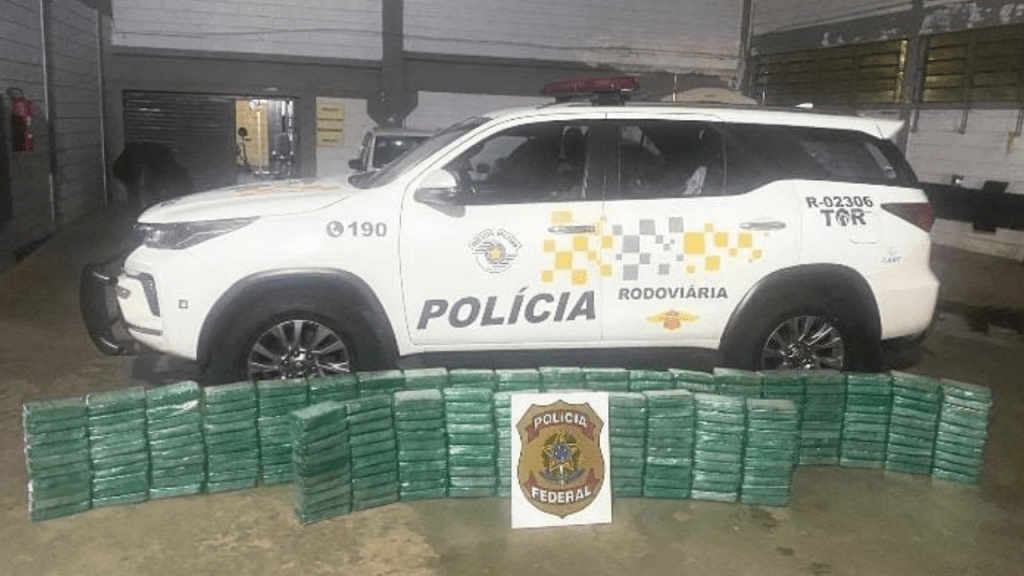 Homem é preso com mais de 300 quilos de cocaína em rodovia da&nbsp;Região