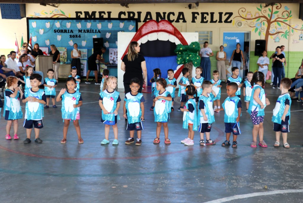 22ª edição do Programa Sorria Marília é lançado em Emei do Santa&nbsp;Antonieta