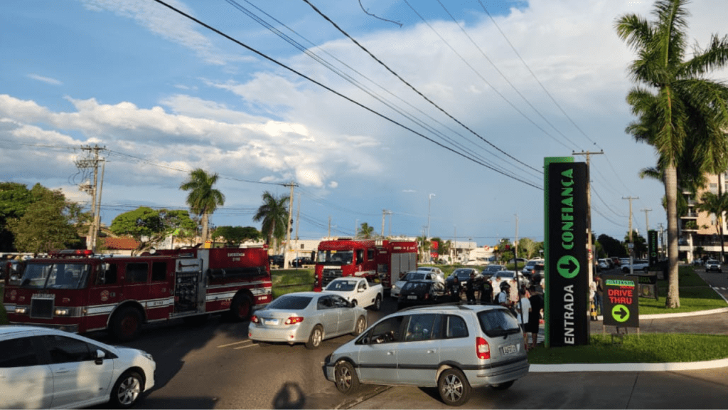 Atropelamento em Saída de Supermercado Mobiliza equipe do Corpo de Bombeiros em&nbsp;Marília