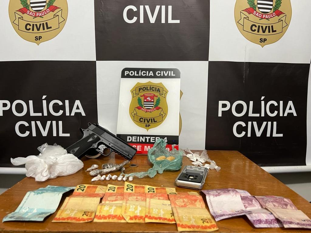 Policiais Civis da DISE de Marília prenderam dois homens por tráfico de drogas em&nbsp;Echaporã