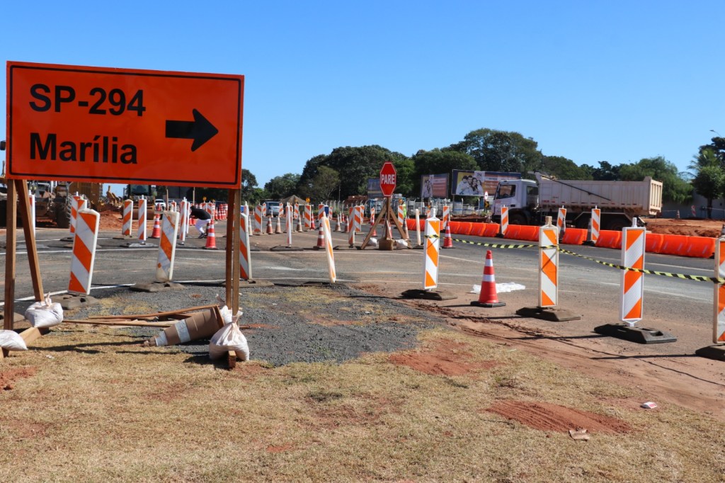 Concessionária Eixo adotará novo desvio para acesso a rodovia SP-294 a partir deste domingo&nbsp;(17)