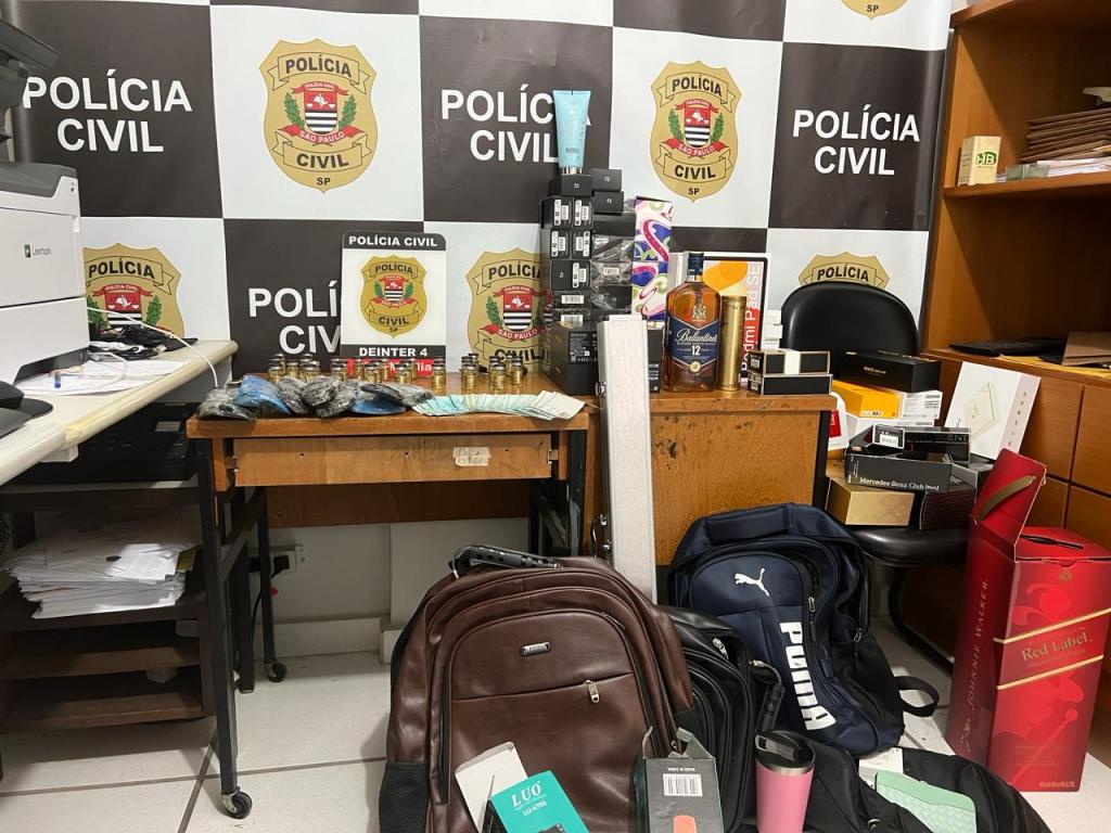 Sete pessoas foram presas por tráfico e descaminho em operação policial conjunta em&nbsp;Marília