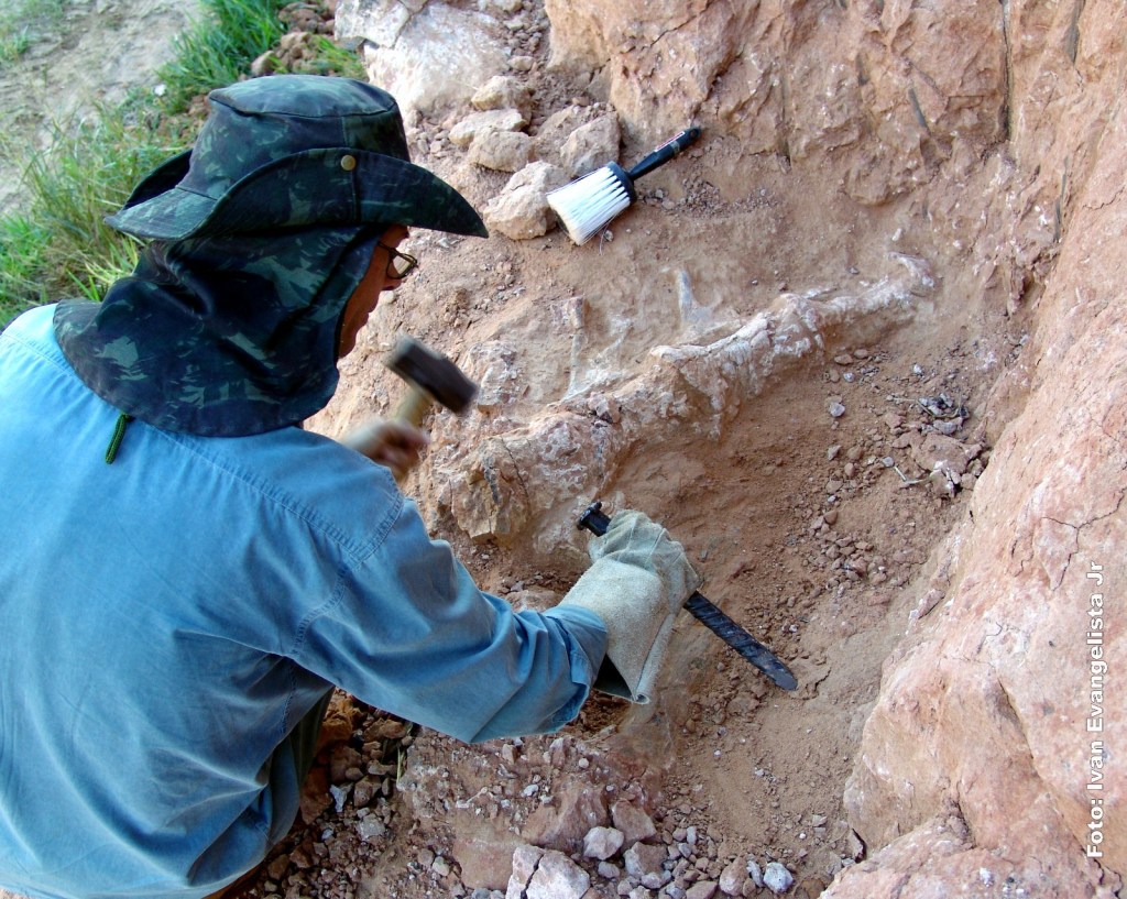 Marília celebra 15 anos da descoberta dos fósseis do Dino Titã, que virou&nbsp;novela