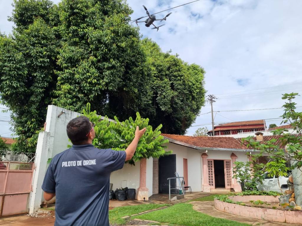 Utilização de Drones no combate a Dengue em Marília teve início nesta segunda-feira&nbsp;(15)