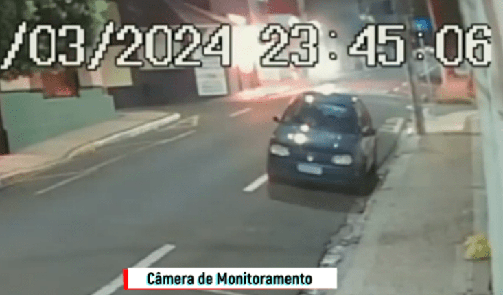 Imagens de câmera de segurança deixam claro que incêndio na Emdurb foi&nbsp;criminoso