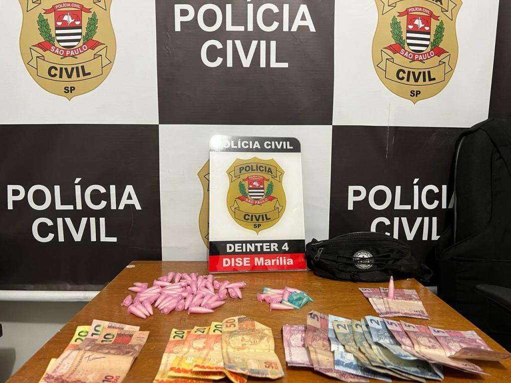 Policiais Civis da DISE apreendem dois adolescentes por tráfico de drogas na zona Norte de&nbsp;Marília