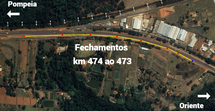 Atenção Motoristas: Acessos serão fechados para duplicação da SP 294 em&nbsp;Oriente