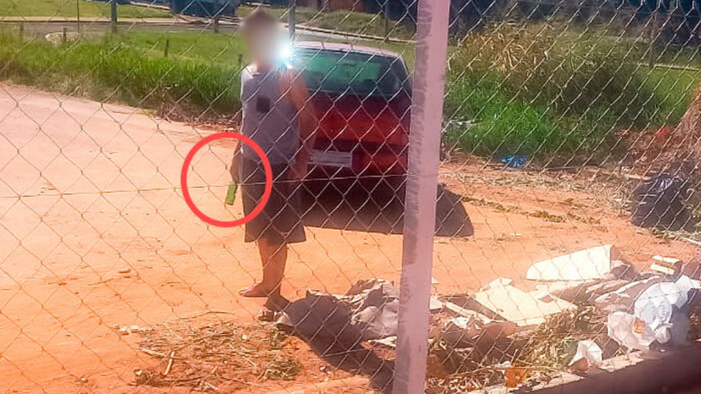 Homem com garrafa de vidro faz ameaças a servidor municipal do ecoponto na zona Sul de&nbsp;Marília