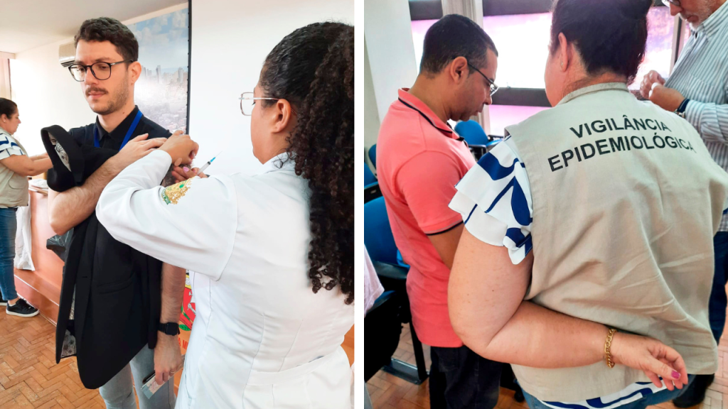 Servidores da Prefeitura Municipal são vacinados contra o vírus&nbsp;influenza