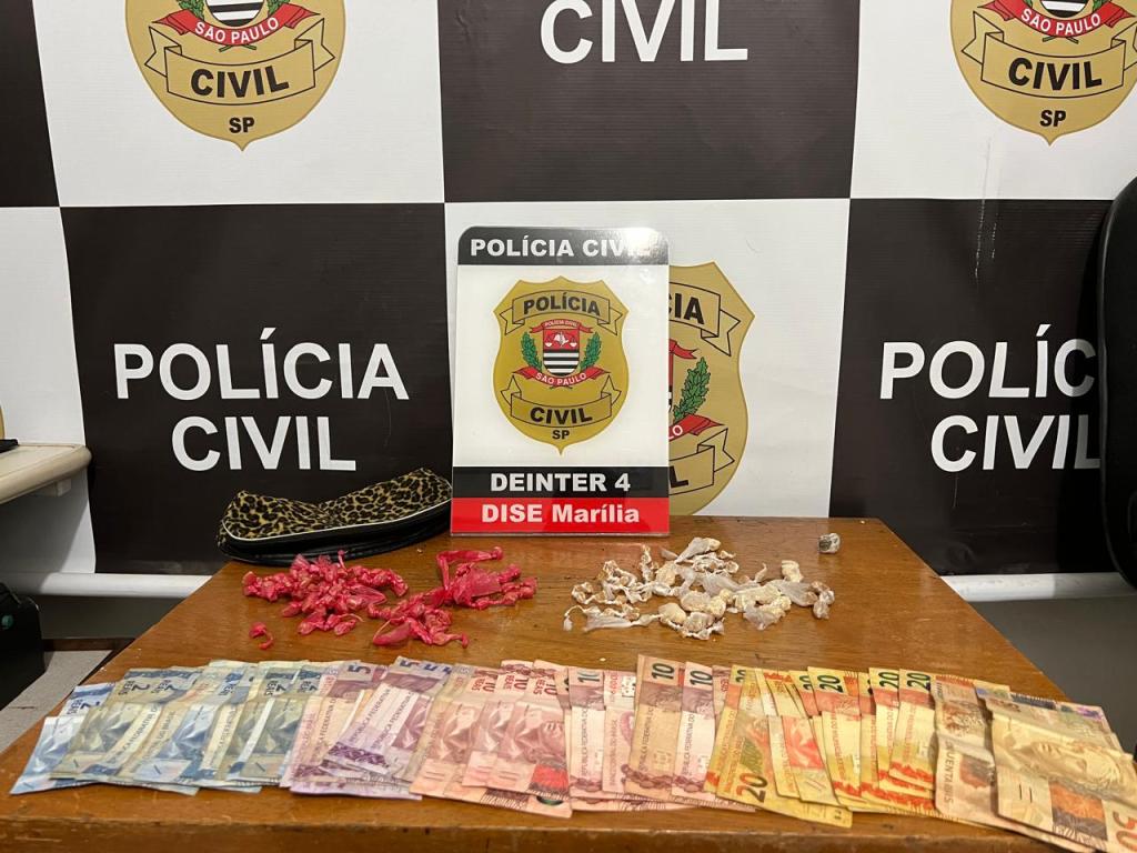 Polícia Civil prende jovem em flagrante por tráfico de drogas na Zona Norte de&nbsp;Marília