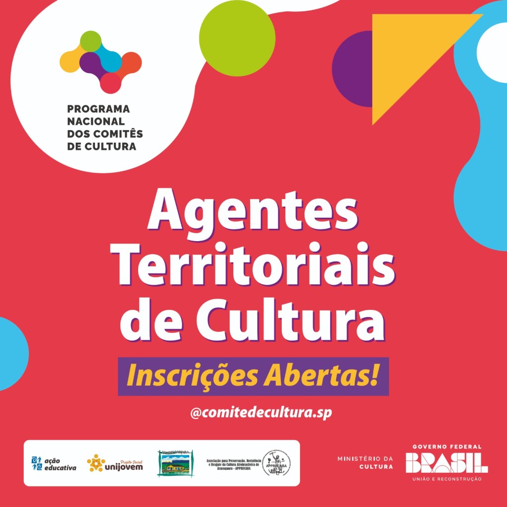 Comitê de Cultura da Região de Marília, procura jovens para o Programa de Agentes Territoriais da&nbsp;Cultura