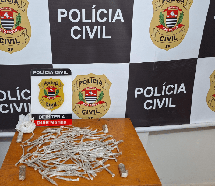 Polícia Civil Prende Traficante em Flagrante no Bairro Tóffoli, Zona Sul de&nbsp;Marília