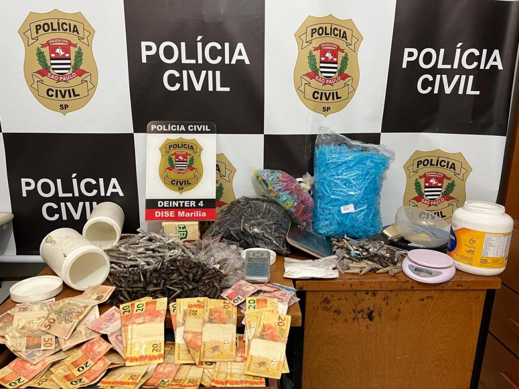 DISE e PM efetuam Prisão em Flagrante por Tráfico de Drogas no Parque das Azaléias Zona Sul de&nbsp;Marília