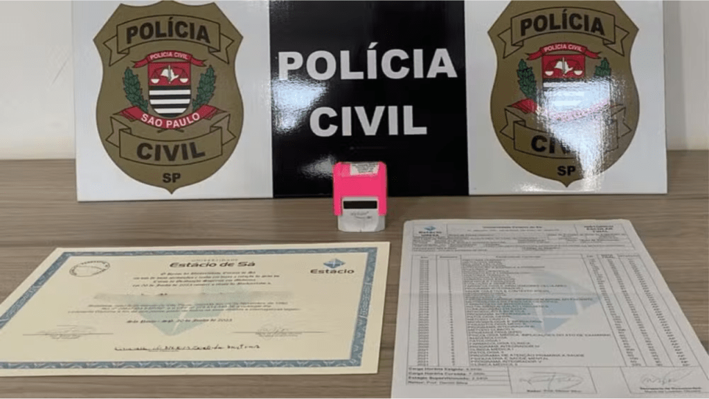 Mulher é investigada pela Polícia Civil suspeita de exercer Medicina com diploma comprado na&nbsp;Internet
