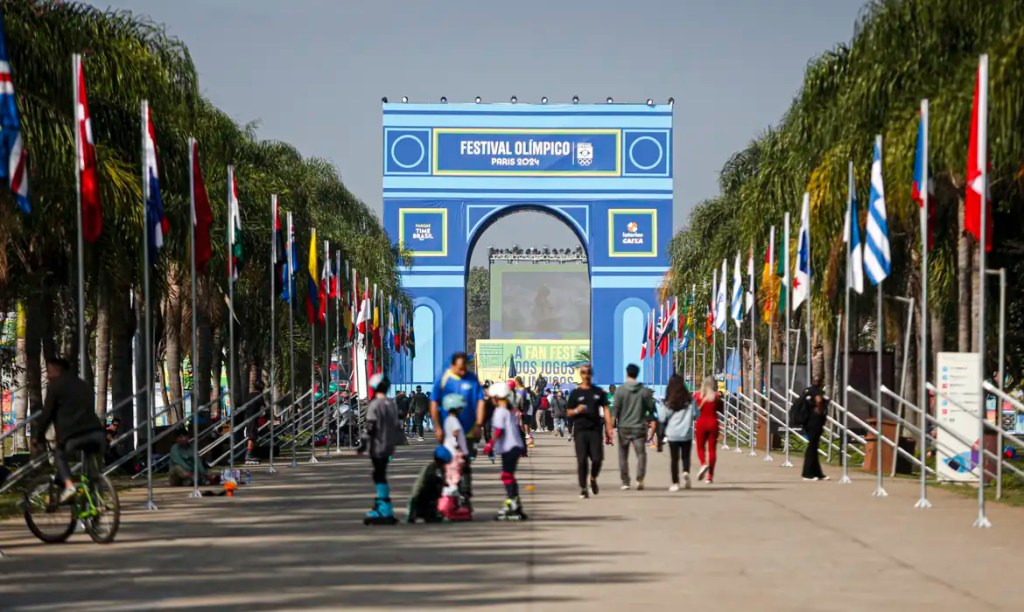 São Paulo cria mini Champs-Élysées para celebrar Olimpíadas de&nbsp;Paris