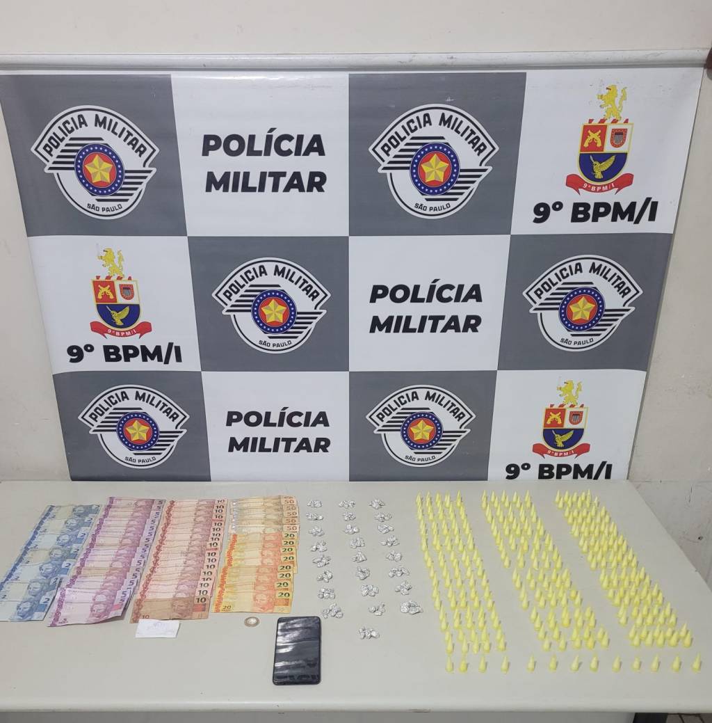 PM Apreende Menor com Grande Quantidade de Entorpecentes na Zona Sul de&nbsp;Marília