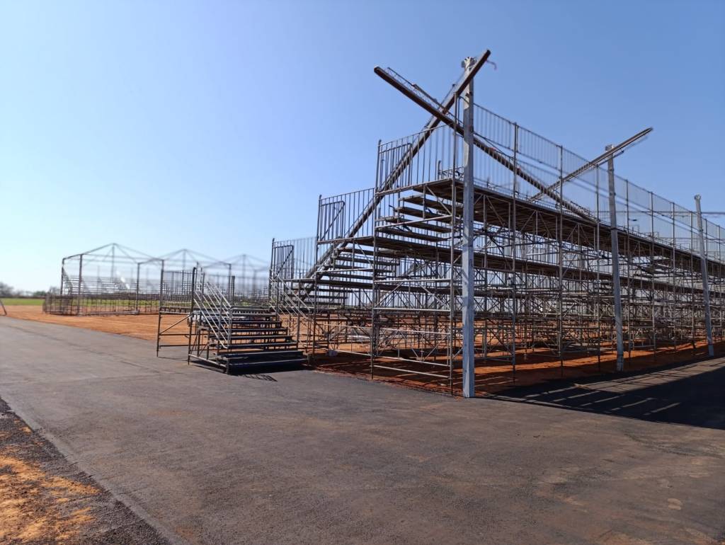 Local onde vai acontecer Marília Rodeo Music começa a ganhar formato e lançamento será no próximo dia&nbsp;27